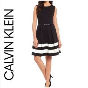 Calvin Klein Fit & Flare Dress